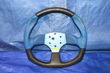 00-05 Toyota Altezza Is300 Blue Momo Apache Steering Wheel Jdm 3sge