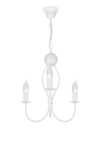 Kronleuchter Esstisch Klassisch Weiß E14 B:36 Cm Vintage Pendelleuchte