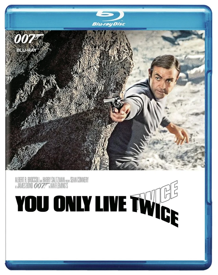 You Only Live Twice Blu-ray Sean Connery NEW Foto 3 de 3