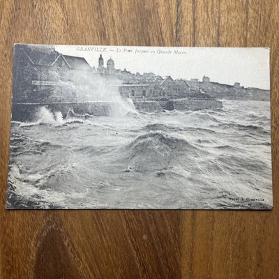 Postkarte Cpa - Granville - Le Pont Jacques En Grande Marée