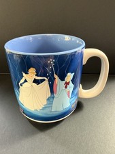 90s Disney Store Cinderella Carriage Fairy Godmother Coffee Mug Vintage