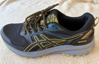 Asics Herren Trail Scout 2 Sportschuhe EU 43,5 1011B181 Black/Golden Yellow OVP