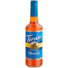 Torani Sugar-Free Orange Flavoring / Fruit Syrup 750 mL Glass Bottle 880372411