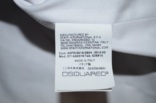 DSQUARED² RUNWAY DARK GREY WOOL COTTON STAINED EFFECT LONG JACKET COAT S 52 42 - Picture 10 of 11