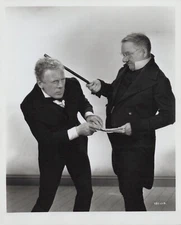 W.C. Fields + Roland Young in David Copperfield (PL 1950s) 🎬⭐ Photo K 301