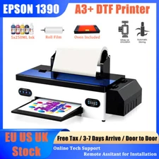ACHI A3 1390 DTF Printer Direct to Film T-shirt Cloth Heat Transfer Printer Oven