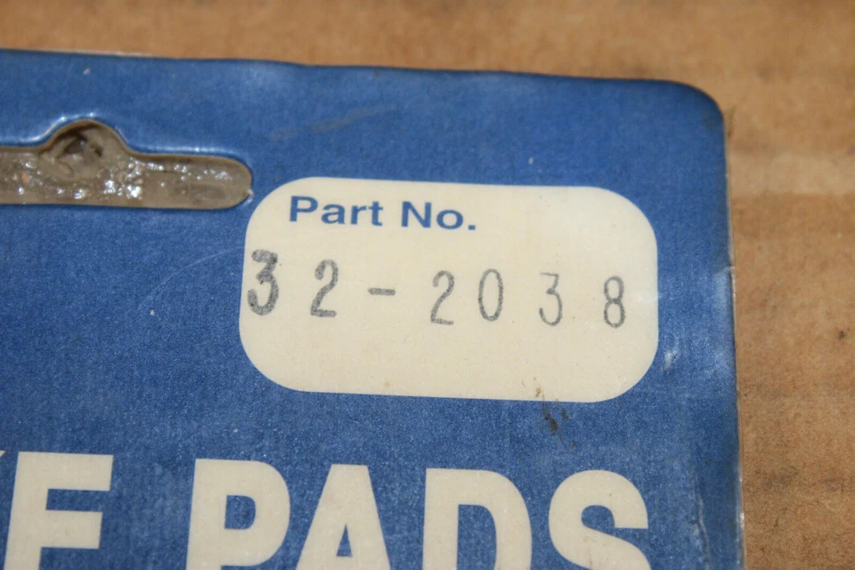 NOS K&L Brake Pads Set 32-2038 Kawasaki 89-94 KX125 KX250 89-95 KX500 KX KLX 650 Foto 3 de 4