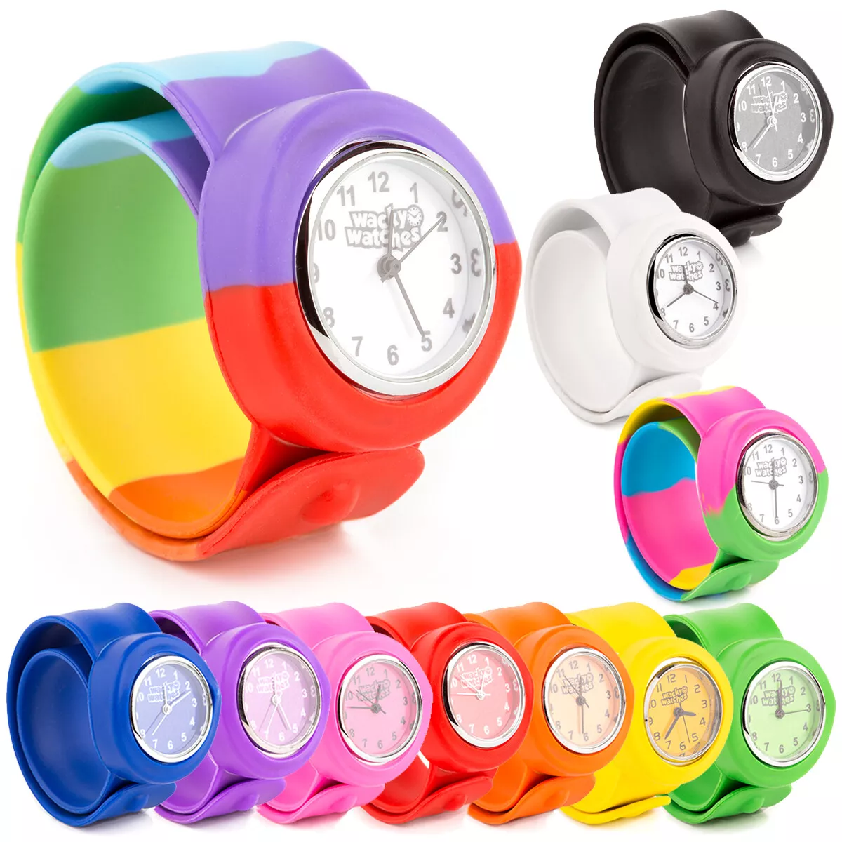Wacky Watches Kids Child s Children s Snap On Slap Band Toys Animal Strap