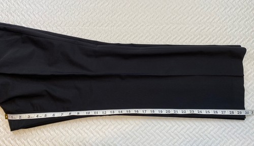 Talbots Curvy Women’s Size 10 Black Dress Pants Flat Front - Picture 7 of 8