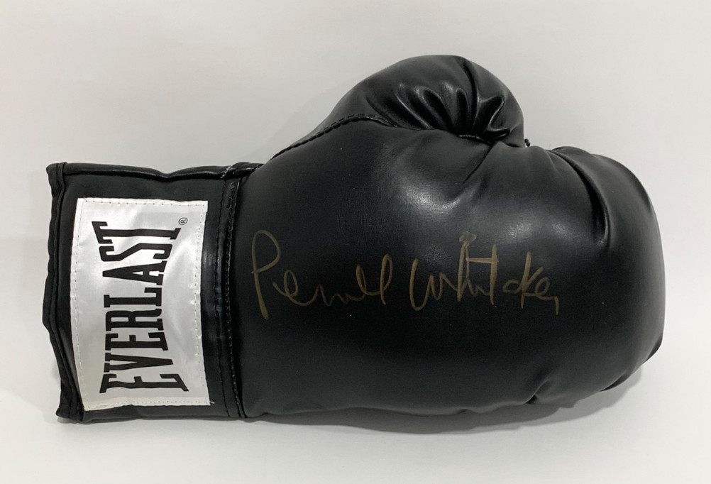 Pernell Whitaker Sweetpea Autographed Signed Boxing Glove AMCo COA 4508