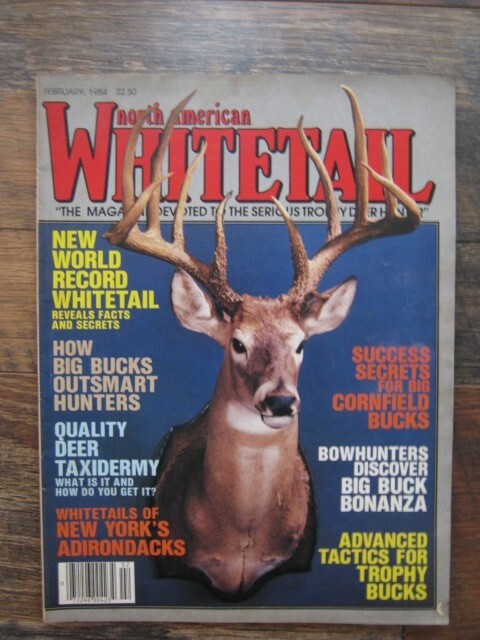 VINTAGE NORTH AMERICAN WHITETAIL MAGAZINE FEB 1984 VOL 3 NO. 2