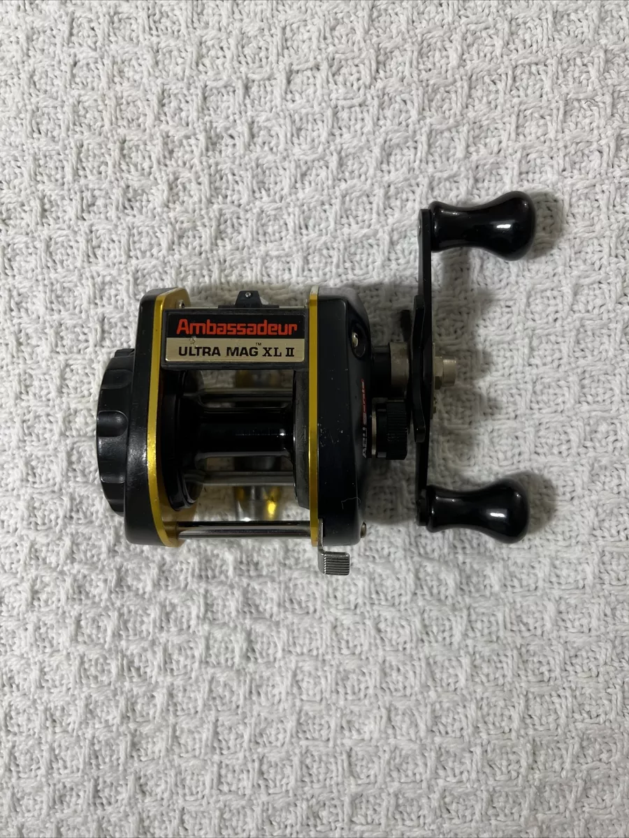 Abu Garcia Ambassadeur Ultra Mag XL II Bait Caster Reel Right Hand Fishing
