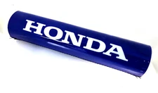 Honda Cross Bar Pad Blue 10" Gloss Finish
