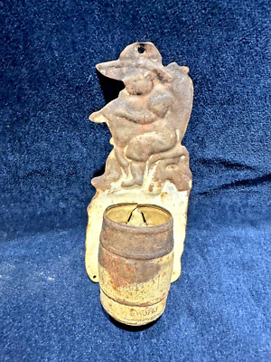 Antique/Vintage Ceresota Prize Bread Flour Tin Lithograph Match Safe Holder