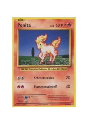 Pokemon - Evolution  19/108 Ponita 