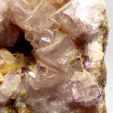 Purple Fluorite Smithsonite Coldstones Quarry Yorkshire UK Mineral Specimen 7cm