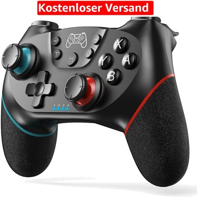 Wiederaufladbarer Controller für Switch/Switch Lite mit einstellbarem Dual Shock