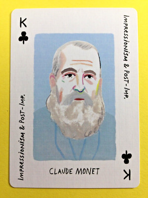 Claude Monet - Impressionism & Post Imp. - Art Genius PC Single Playing Card