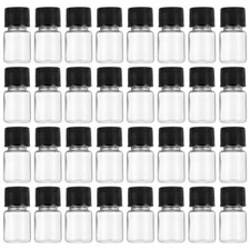 50 Pcs/set 5ml Empty Essential Oil Bottle Liquid Sample Small Travel