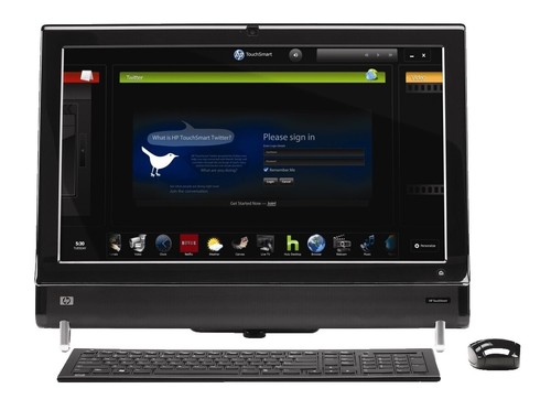 HP TouchSmart 300 All-in-one Desktop - 20 HP TouchSmart 300 All-in-one Desktop - 20