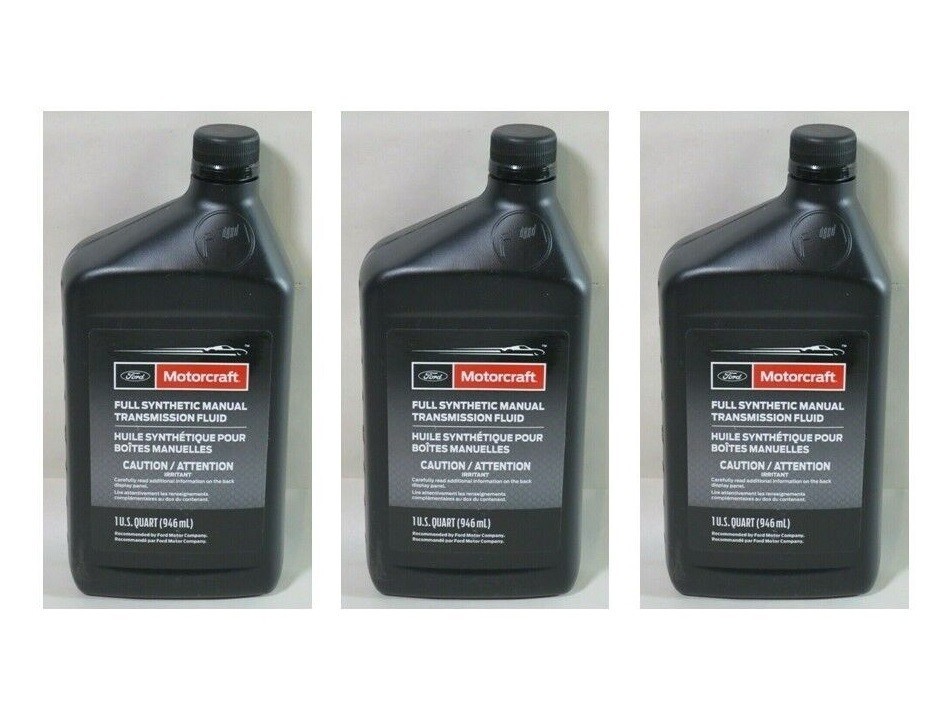 (3) Motorcraft Full Synthetic Manual Transmssion Fluid XTM5QS 3x
