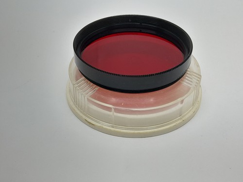 GENUINE 52mm VERY CLEAN RED FILTER IN ITS CASE FOR THE 2/58 44M-4 HELIOS LENS - Picture 5 of 7