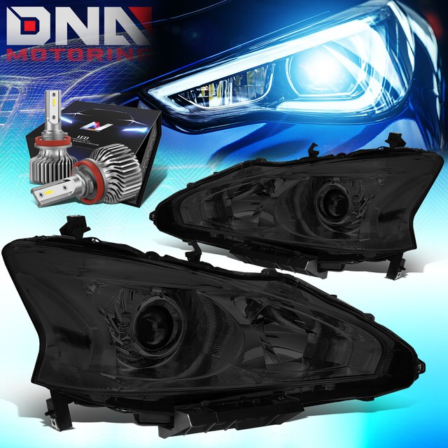 FOR 20132015 Nissan ALTIMA 4DR PROJECTOR HEADLIGHTS W/LED KIT SLIM