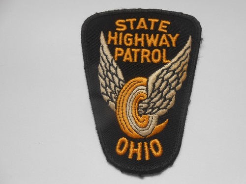 original 1960`s State Highway Patrol OHIO cloth USA American police ...