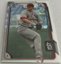 2015 Bowman Chrome Baseball Corey Littrell St. Louis Cardinals 1st Bowman #BCP53