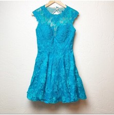 Mori Lee Teal Short Formal dress