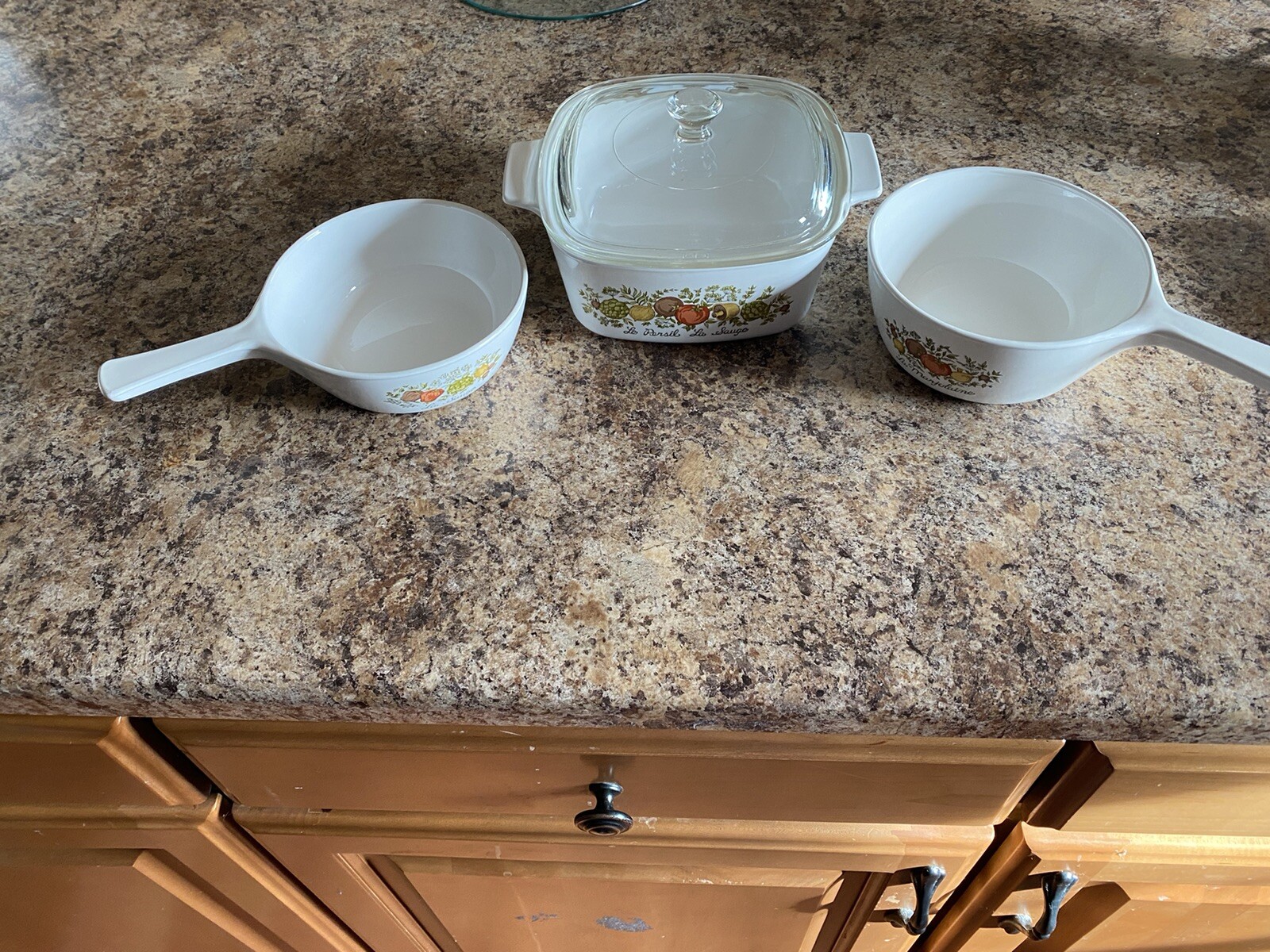 Corning Ware L Echalote La Sauge spice of Life Vintage eBay