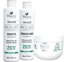 Thyrre Cosmetics Bioliso Hair Home Care Kit Shampoo Conditioner Mask 3x 300ml