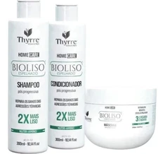Thyrre Cosmetics Bioliso Hair Home Care Kit Shampoo Conditioner Mask 3x 300ml