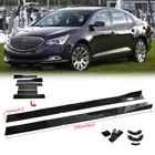 86.6'' Side Skirt Extension Lip Rocker Panel Glossy For Buick LaCrosse Regal GS