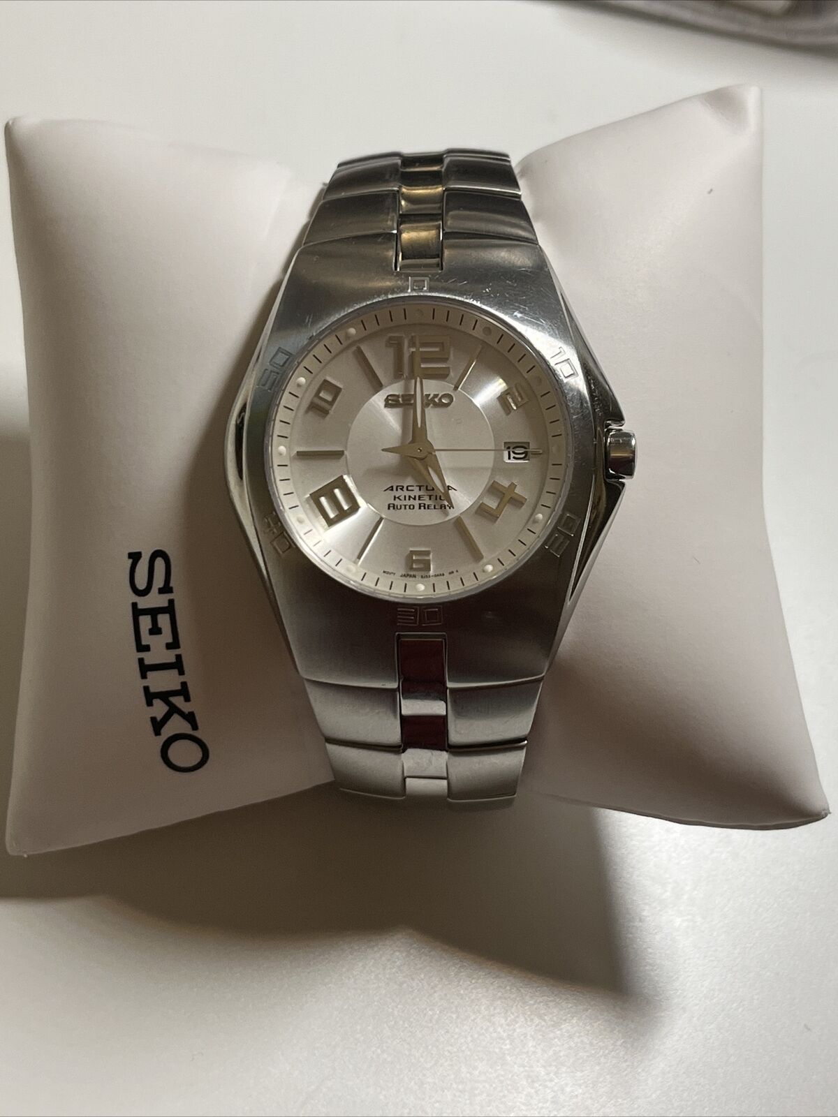 MEN'S SEIKO ARCTURA KINETIC AUTO RELAY MODEL SNG045 (5J32-0AP0) | eBay