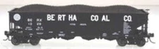 Bowser HO Scale 41195 Bertha Coal H21 with Clam shell Doors 1027