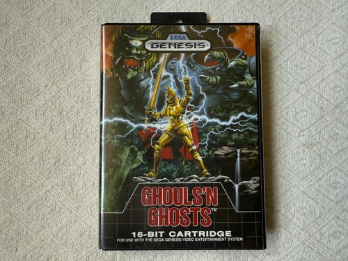 Ghouls N Ghosts Sega Genesis - NTSC-U/C USA VGC CIB with Reg - Tracked - Picture 4 of 22