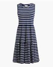 J Crew Striped Jersey Dress Size XS Item BI268