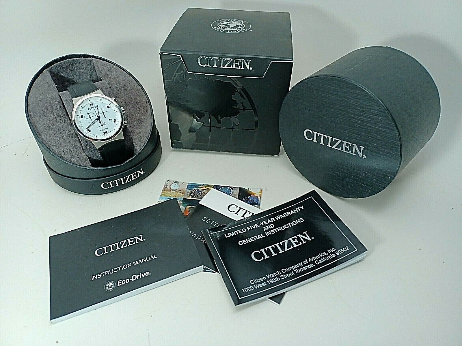 Citizen Chronograph Wr100 Mens Watch 