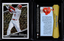 2022 Topps Update Series Black Gold #BG-1 Shohei Ohtani