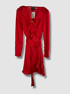 bardot junior red dress Kids' Kourtney Knit Dress In Red