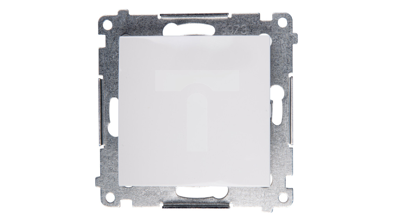 Simon 54 Single button white DP1.01 / 11 /T2UK