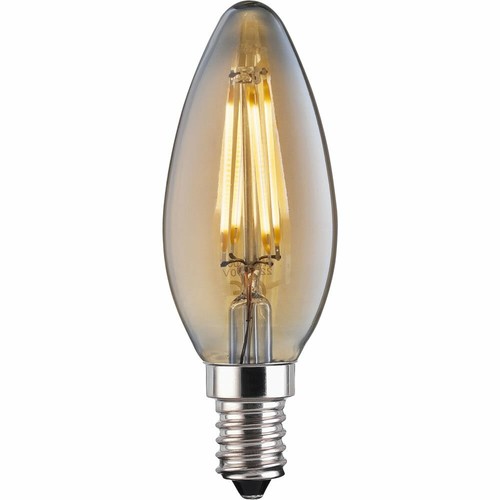 Vintage Traditional Candle Filament LED Edison Bulb E14, 4w, 380LM,SES - Picture 2 of 7