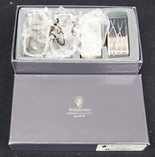 Lot de 4 anneaux de serviette WATERFORD argent fin BALLET RUBAN