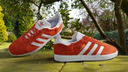 Adidas Originals Mens Gazelle Fashion Trainers White Sizes UK 6 7 8 9 |