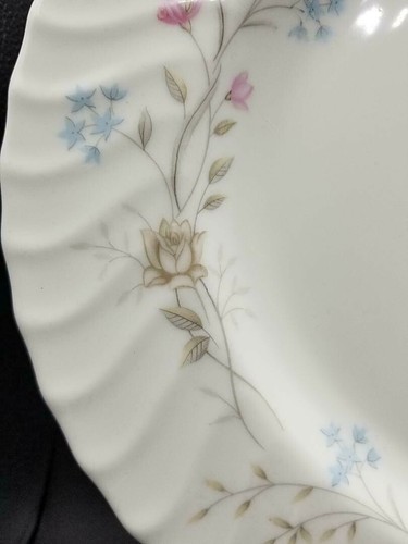 Plato para servir Mikasa Fine China Japón Trentham 9310 vintage raro 12,5" x 16,5" - Imagen 4 de 7