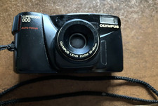Olympus Superzoom 800 AF 35mm Point & Shoot Film Camera 38-80mm Zoom Lens 