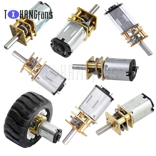 Ga12 N 6 12v 30 1000rpm Smart Car Miniature Dc Motor With Gearwheel Shaft Atf Ebay