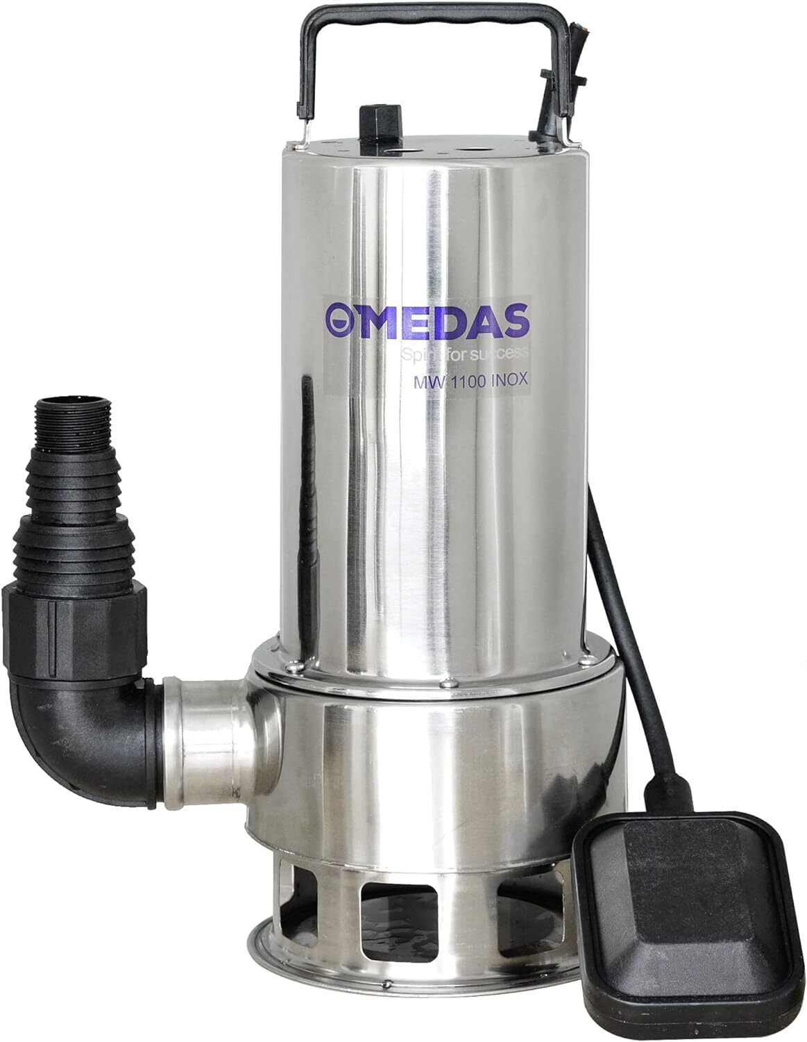 1.5HP 4250GPH Full Stainless Steel Water Sump Pump Clean/Dirty Submersible Pump