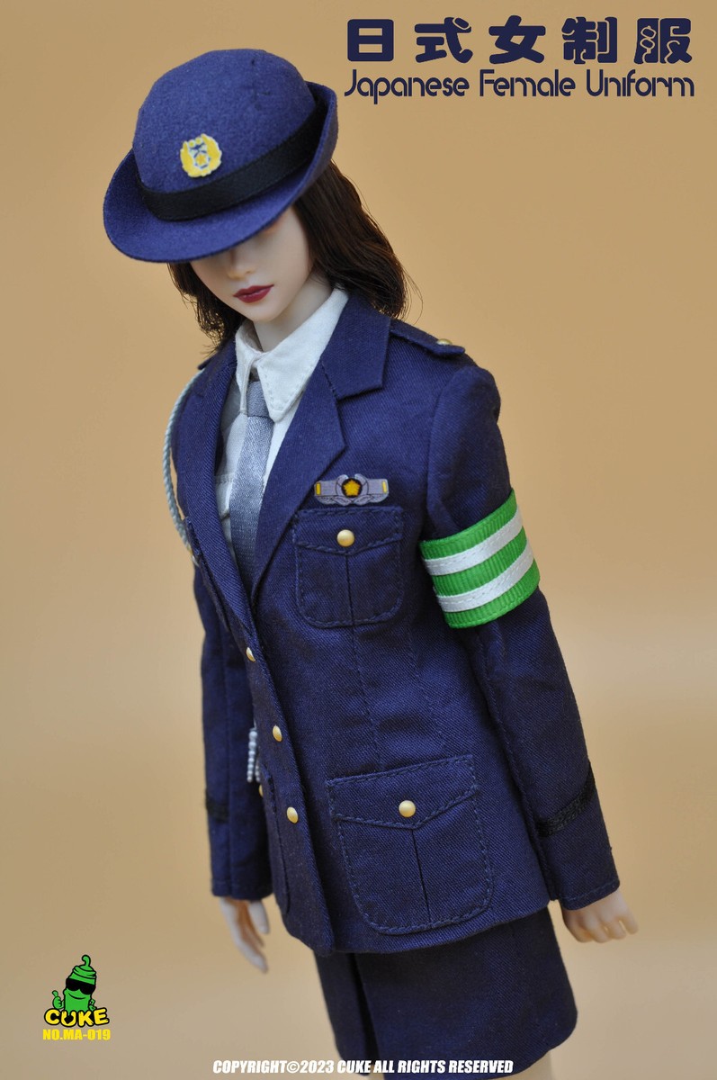 1/6 Cuke Toys Japanese Female Uniform for Action Figure